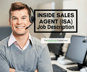 Inside Sales Agent Training ISA