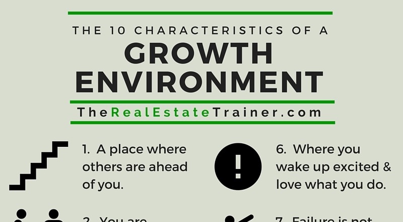10 Characteristics of a Growth Environment