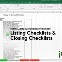 Listing checklist closing checklist