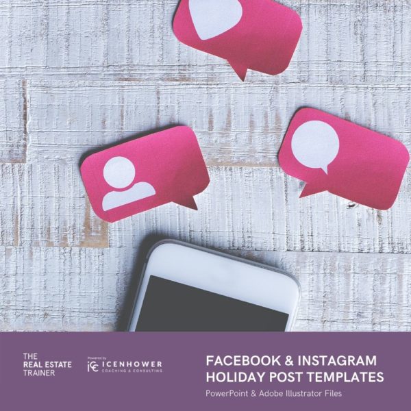 ICC Facebook & Instagram Holiday Post Templates