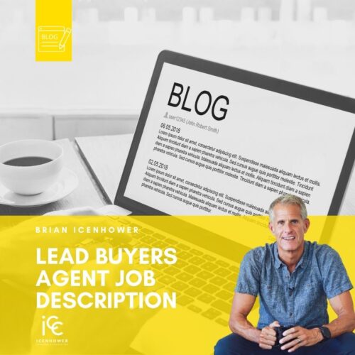 Lead Buyers Agent Job Description