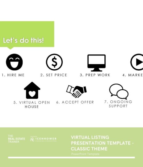 virtual listing presentation template