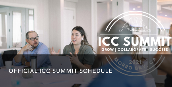 Official ICC Summit Schedule