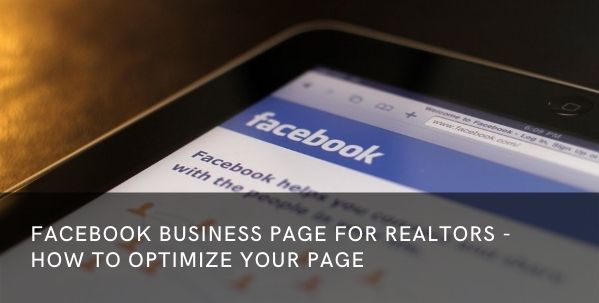 facebook business page for realtors