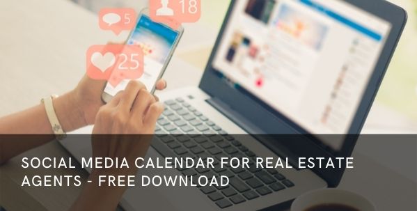 social media calendar for real estate
