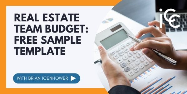 real estate team budget