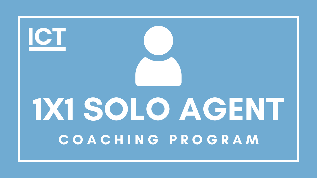 1x1 Solo Agent Real Estate Coaching Program