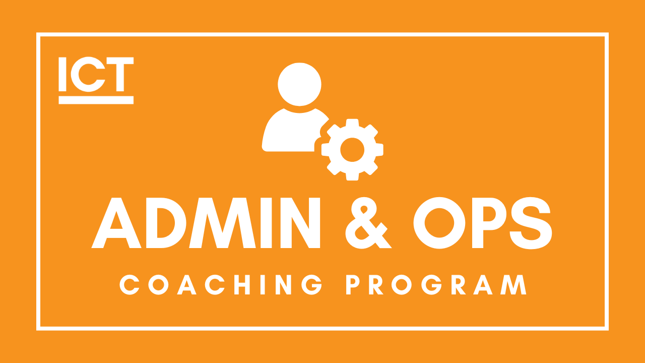Admin & Operations Real Estate Coaching Program