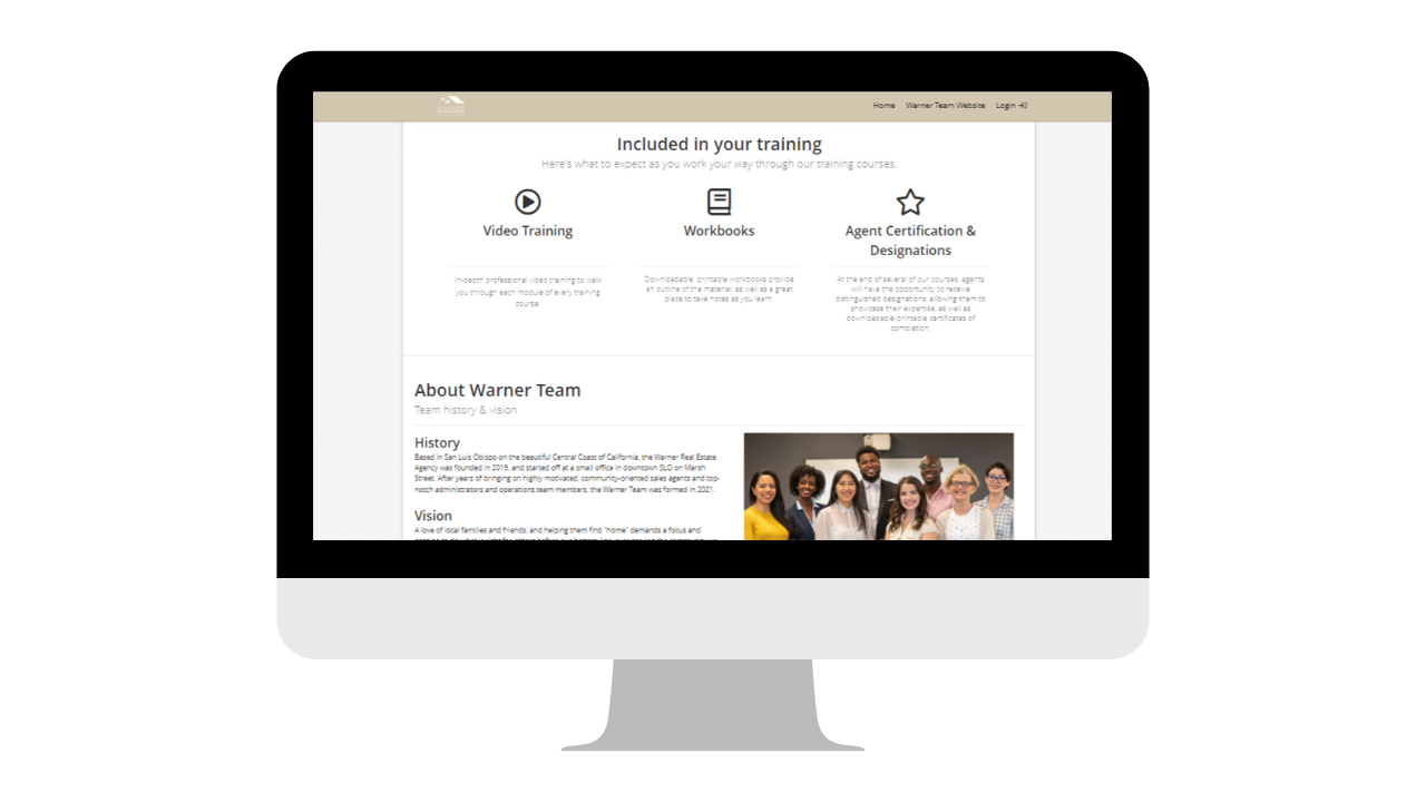custom branded training website custom training suite cts 2
