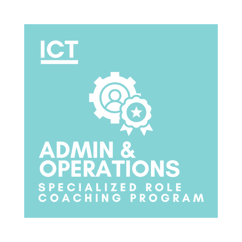 Admin & Operations Specialized Role Coaching Program