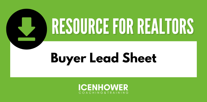 Buyer Lead Sheet