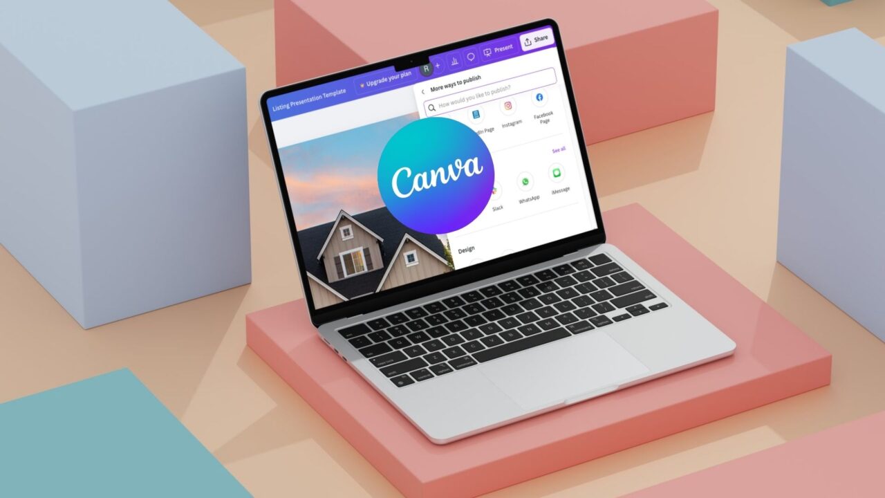 learn canva for real estate agents