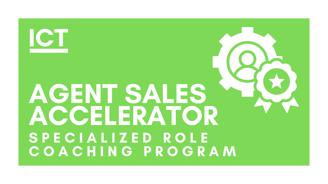 Agent Sales Accelerator specialized role coaching program