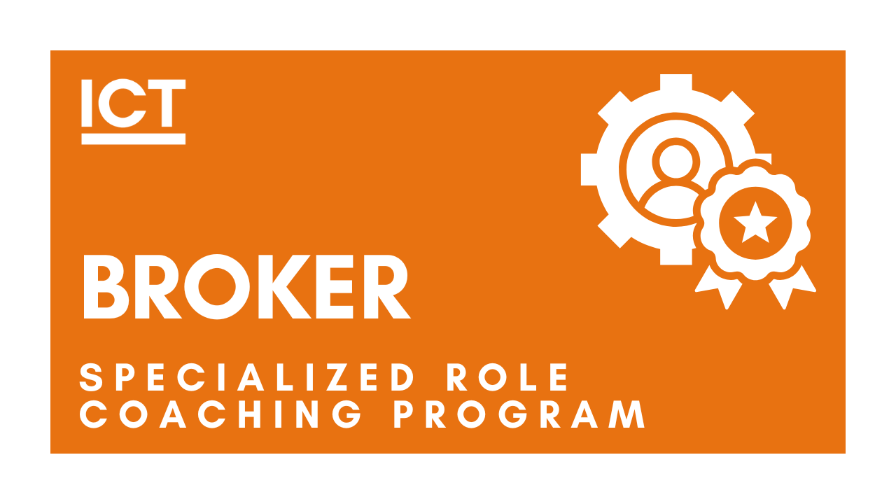 Broker specialized role coaching program