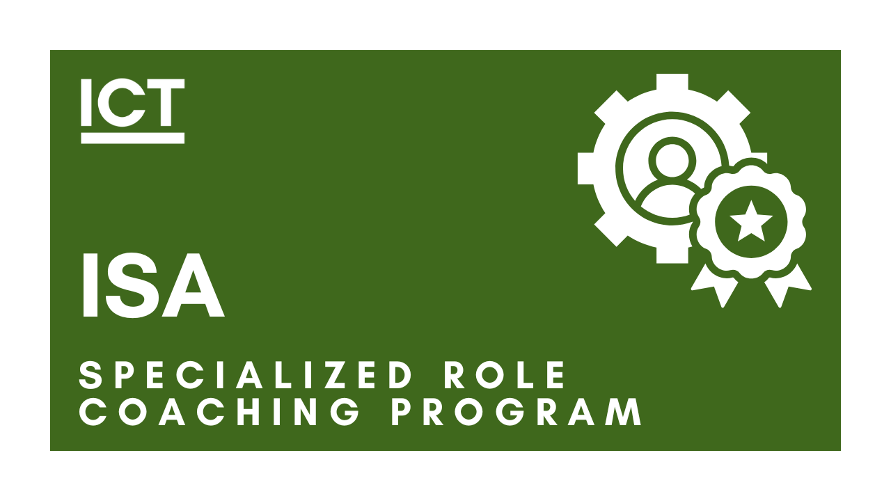 ISA specialized role coaching program