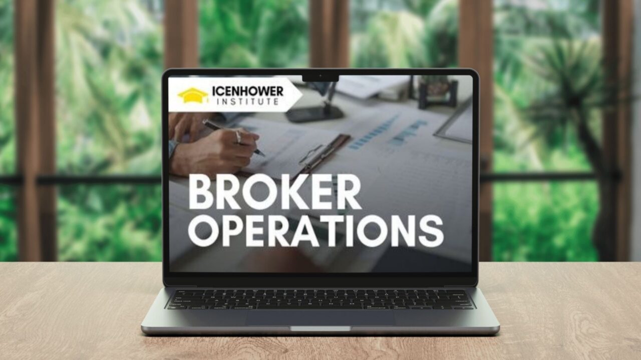 Broker Operations Landing Page